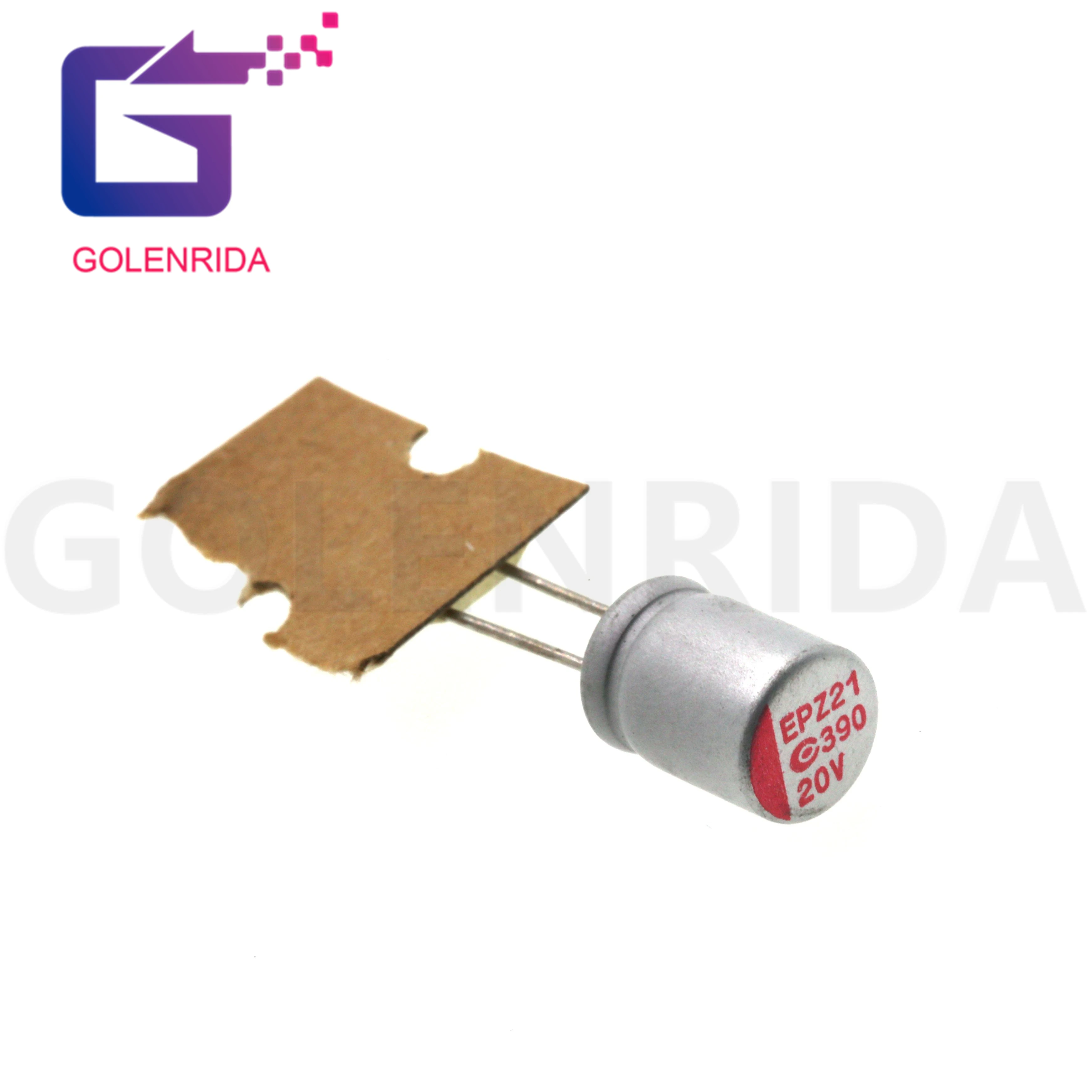 

10pcs 20V390UF 8*10 390UF 20V Solid Aluminum Electrolytic Capacitor for Computer Mainboard Video Card/Graphics Card