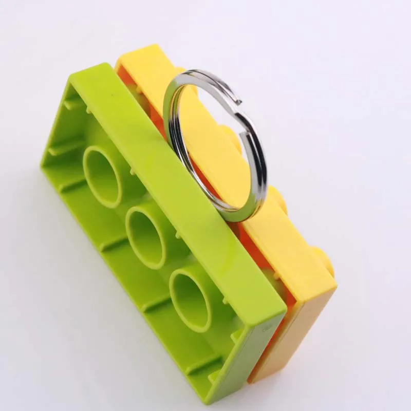 100 шт. 25 мм металлический брелок для ключей раздельные кольца модный аксессуары 33