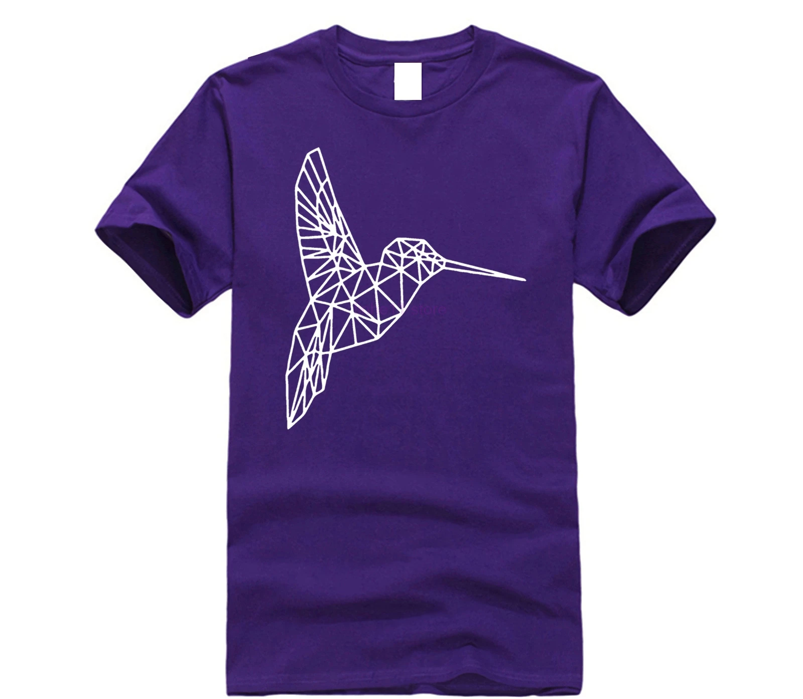 Футболка Hummingbird с геометрическим рисунком оригинальная Harajuku футболка принтом в