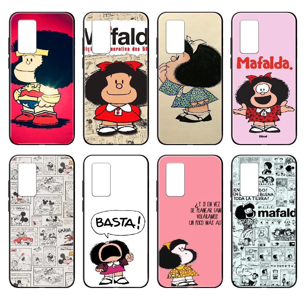 Чехол для телефона Argentina Quino Mafalda Girl корпус Huawei nova P Y 2 3 6 7 8 9 10 20 30 I Smart Plus Z Lite Pro II