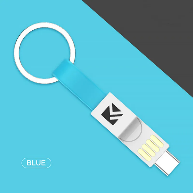 3 в 1 Мини брелок usb кабель Micro usb type C зарядка для айфона кабель usb type c кабель iphone для коннектор Lightning для iphone зарядное устройство для Android синхронизации данных зарядный плоский кабель Шнур