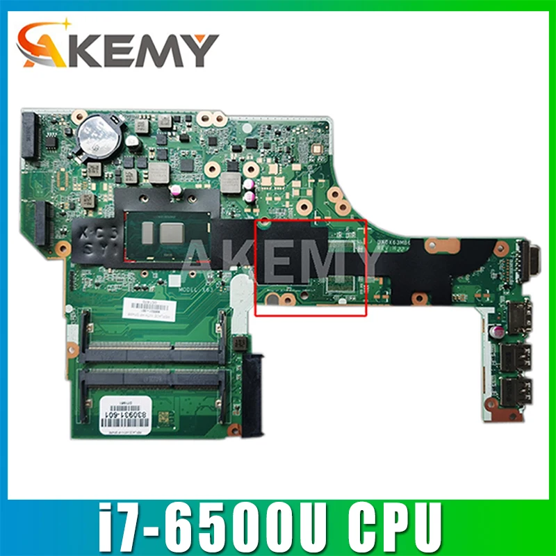 

DA0X63MB6H1 DAX63CMB6C0 для HP ProBook 470 450 G3 материнская плата для ноутбука ЦП i7 6500U 100% тестовая работа 830932-601