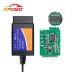 Автомобильный считыватель кодов OBD2 сканер ELM327 USB с чипом PIC18F25K80 диагностический инструмент Интерфейс V1.5 Версия для кода неисправности двигателя
