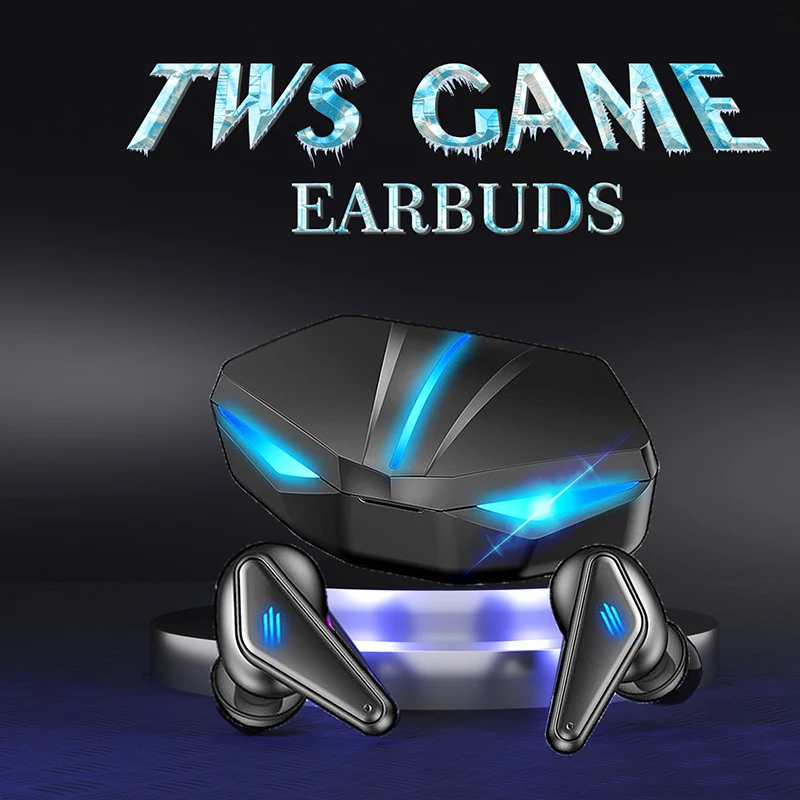 

TWS Bluetooth Gaming Earbuds Low Latency Mini Stereo True Wireless Earphones In ear Sports Waterproof with 3 Mic for phone K55