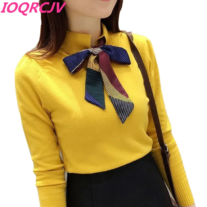 Новинка 2020 женский свитер сезон осень-зима плотный теплый Повседневный пуловер с