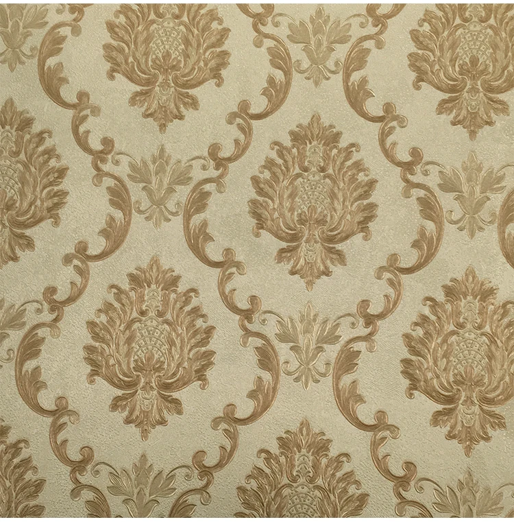 Синие Дамасские обои домашний декор для парикмахерской вас комнаты 3d