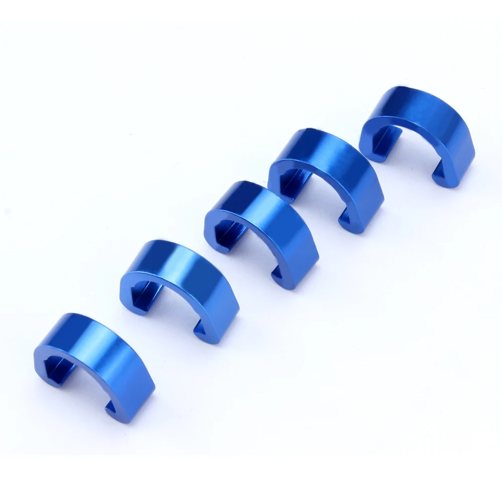 5 шт. C образные зажимы для горного велосипеда Пряжка шланга тормозной трос