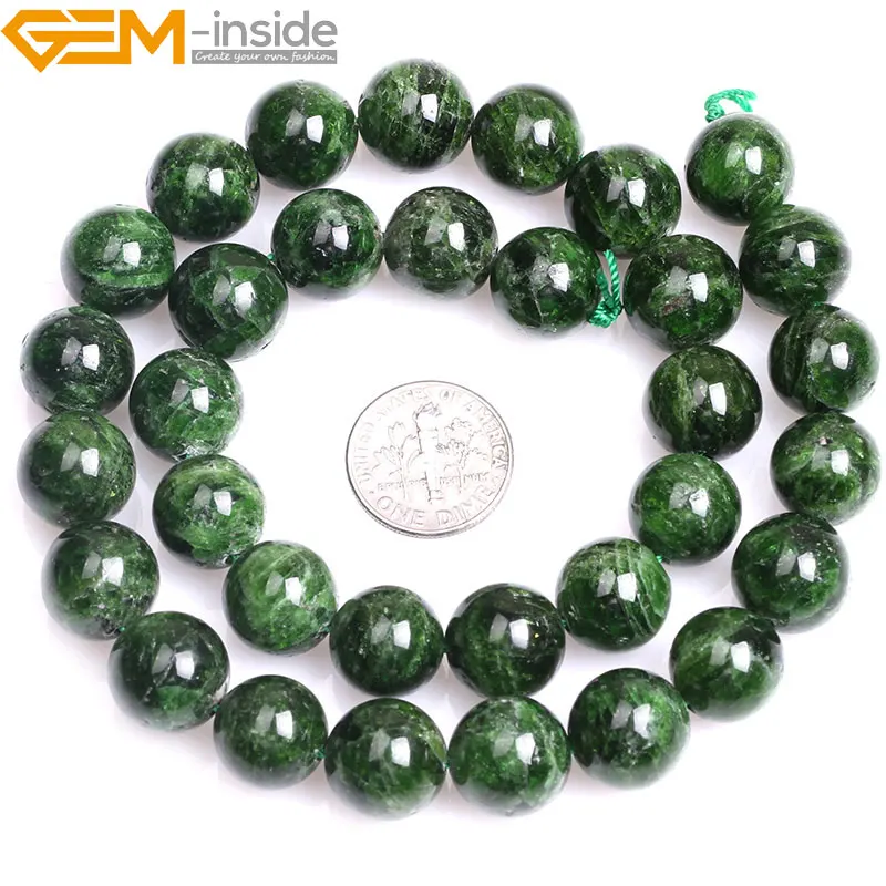 Драгоценный камень внутри класса АА 7 14 мм натуральный круглый зеленый
