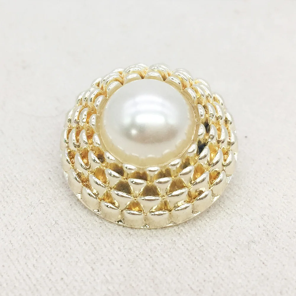 5 шт./лот металлические пуговицы ручной работы diy сплав швейная одежда золотые