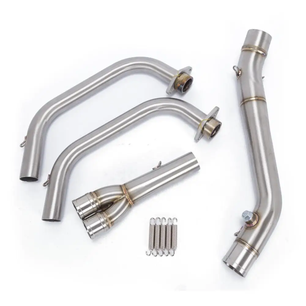 Мотоцикл средняя труба полная система выхлопа скольжения на Yamaha MT03 MT-03 YZF R3 R25 YZF-R3