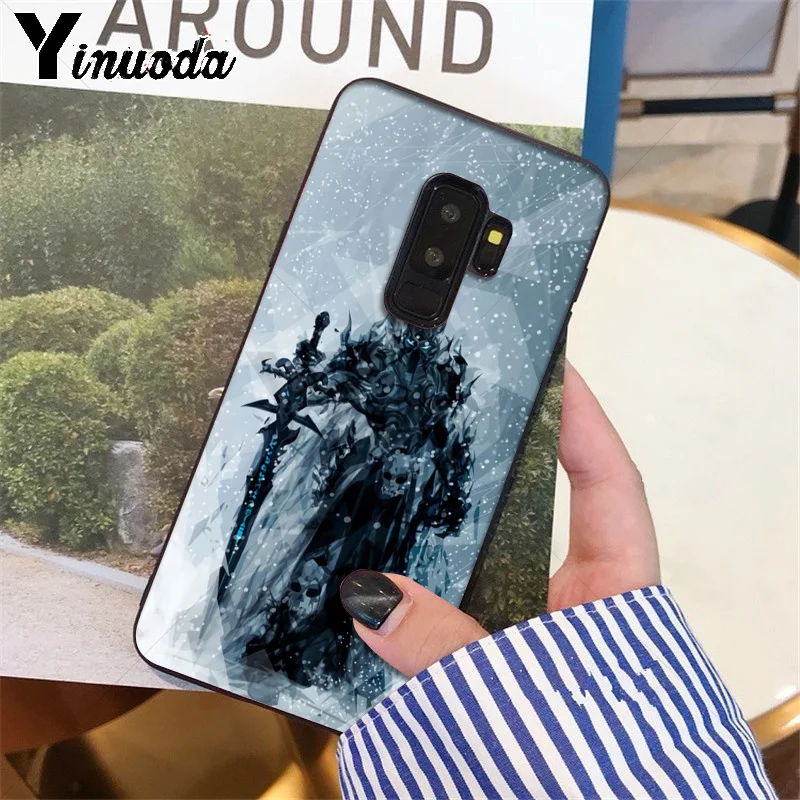 A11 Yinuoda World of Warcraft артасов Сильвана протектор чехол для samsung S9 S9 плюс S10 S6 S6edge S10plus S7 S7edge S8 S8plus - Цвет: A11