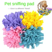 dog sniff pad leak food educational toys pet anti break home mat anti choking blanket cat plush training