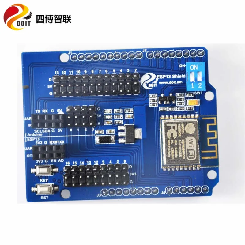 Плата разработки SZDOIT ESP8266 цветовая прозрачная плата расширения с функцией