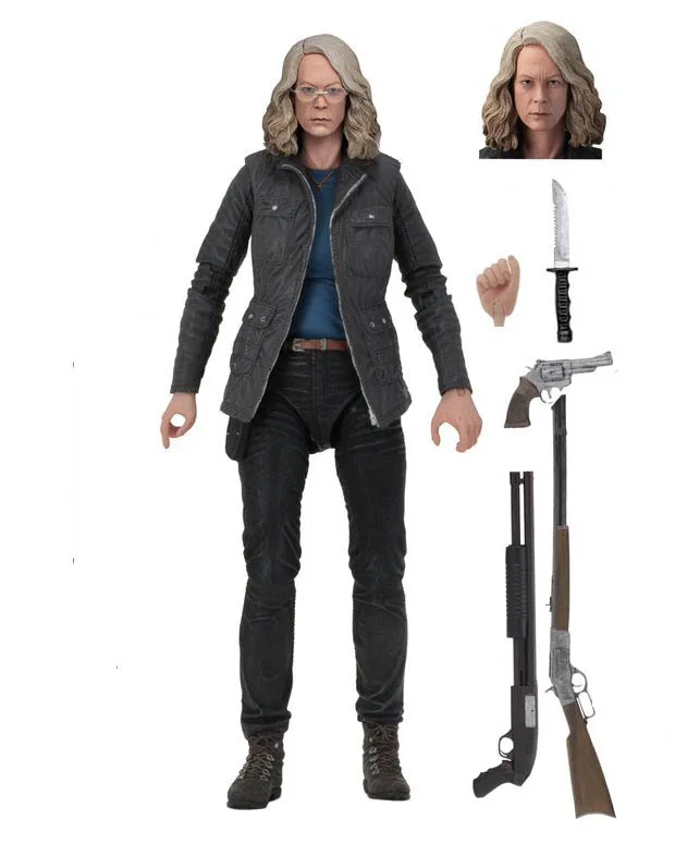 Фигурка NECA 7 дюймов 18 см оригинальная на Хэллоуин Лори строд Майкл Майерс