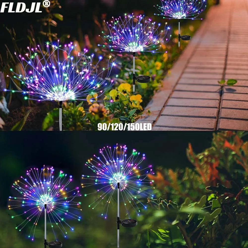 

Уличная Водонепроницаемая гирлянда на солнечной батарее, 90 /120/150 светодиодов