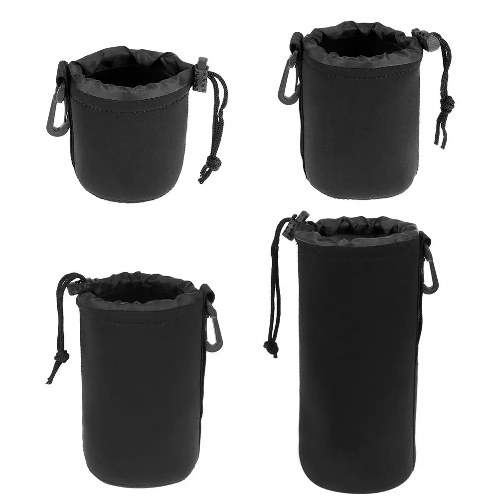 Camera Lens Bag Neoprene DSLR Soft Shockproof Protector Carry Pouch Case For Canon Nikon Accessories Kit | Электроника