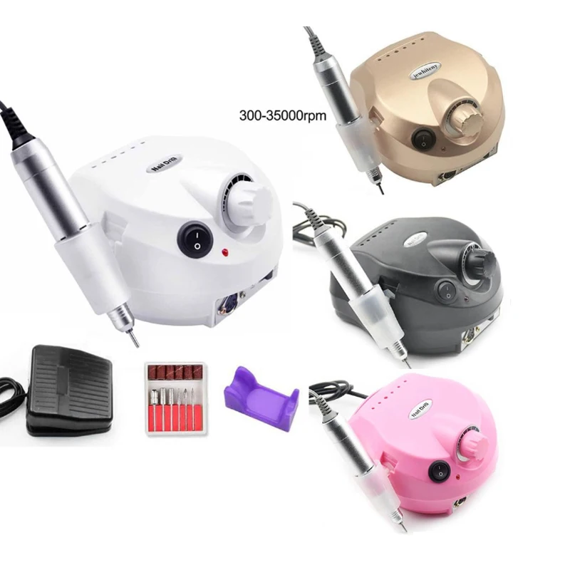 Аппарат для маникюра и педикюра Электрический 35000 об./мин.|Комплекты наборы| |