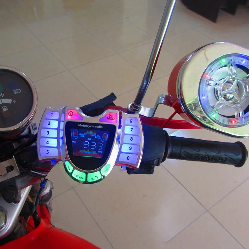 

Durable New Motorcycle Bluetooth Speakers Audio Anti-Theft Waterproof Audio Mobile Phone Stereo Motorcycle Accessories