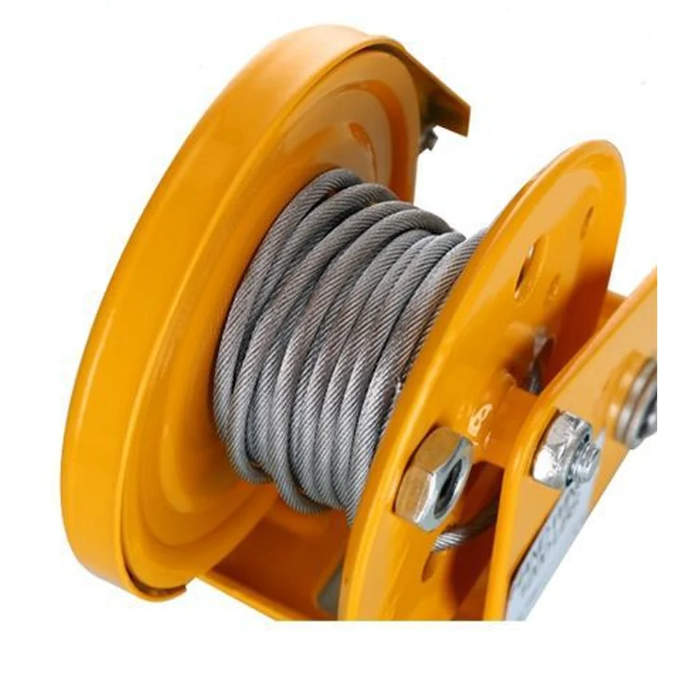 Ручная лебедка двусторонняя самоблокирующаяся подъемная тыква ручная