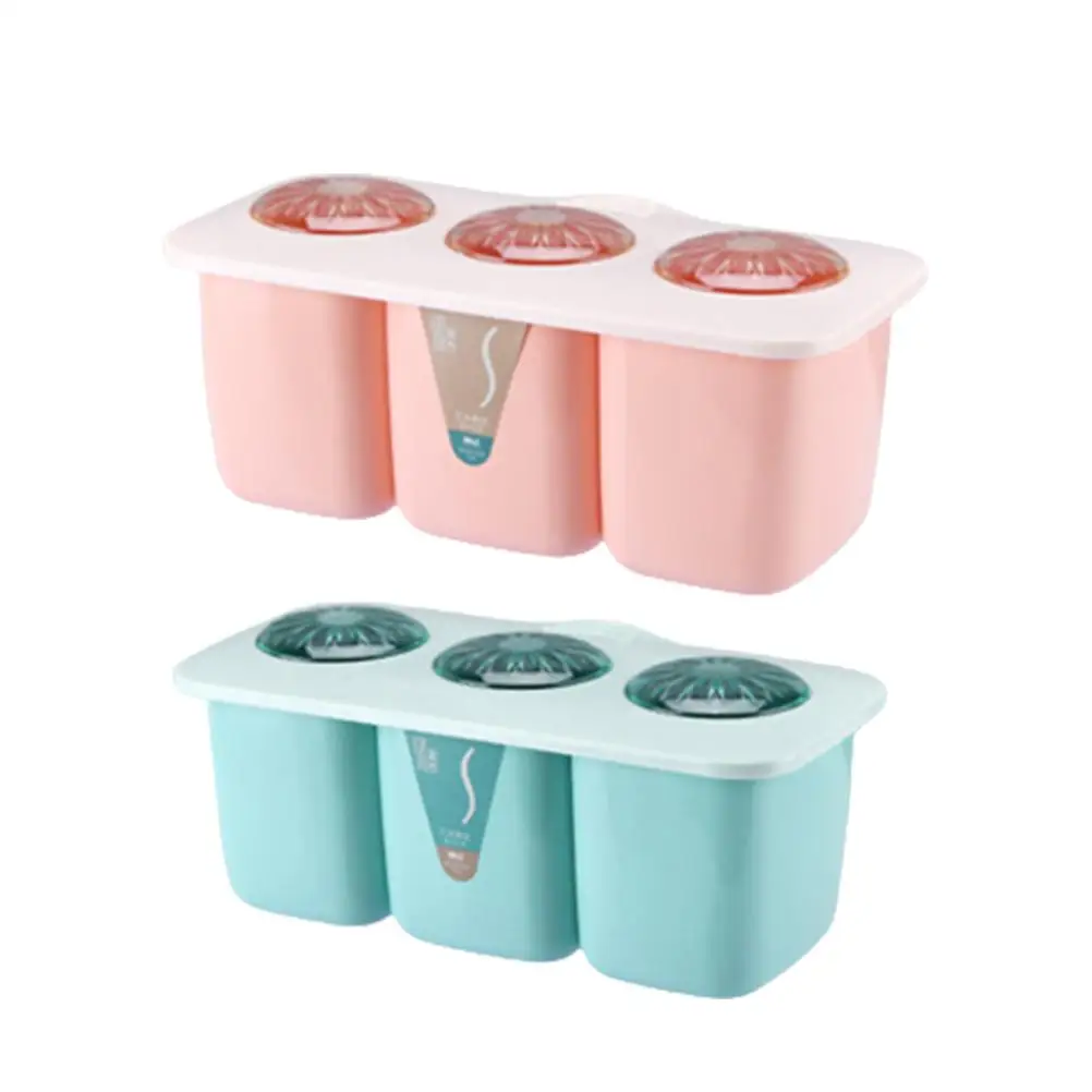 3 в 1 контейнер для соли и перца с крышкой | Дом сад