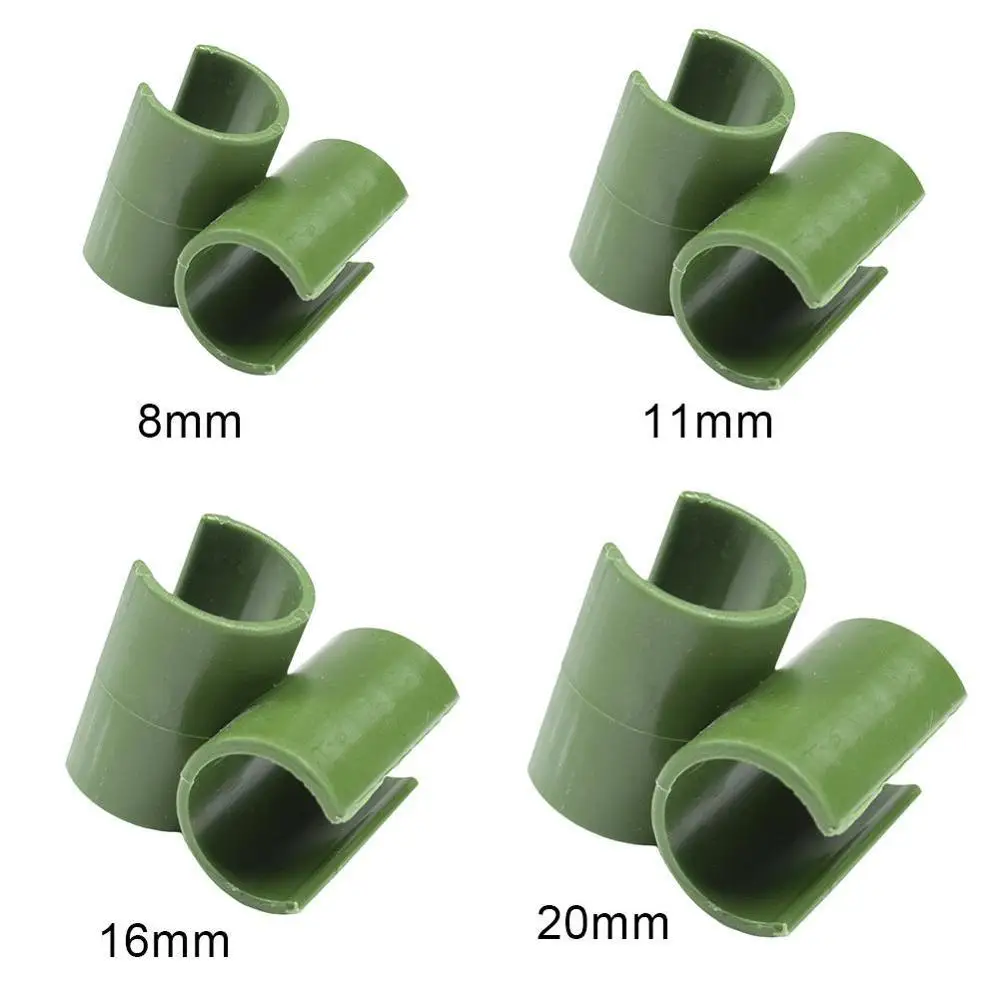 

20 шт./набор, пластиковые крестообразные зажимы для фиксации растений