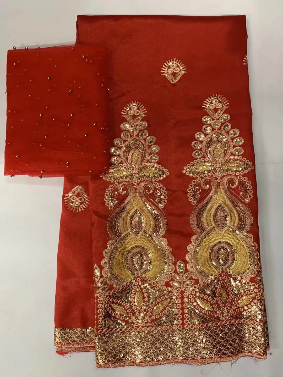 2022 ткань африканского Георга высокое качество фототкань оболочка новейший