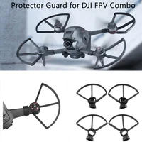4pcs propeller protector guard for dji fpv combo quick release anti collision ring props blade protection cover drone accessory