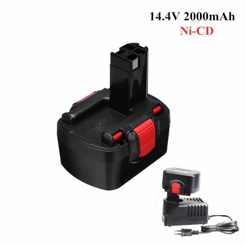 Аккумулятор BAT038 14 4 в 2000 мАч для bosch BAT040 BAT140 BAT159 BAT041 3660K NI CD PSR GSR GWS GHO аккумулятор