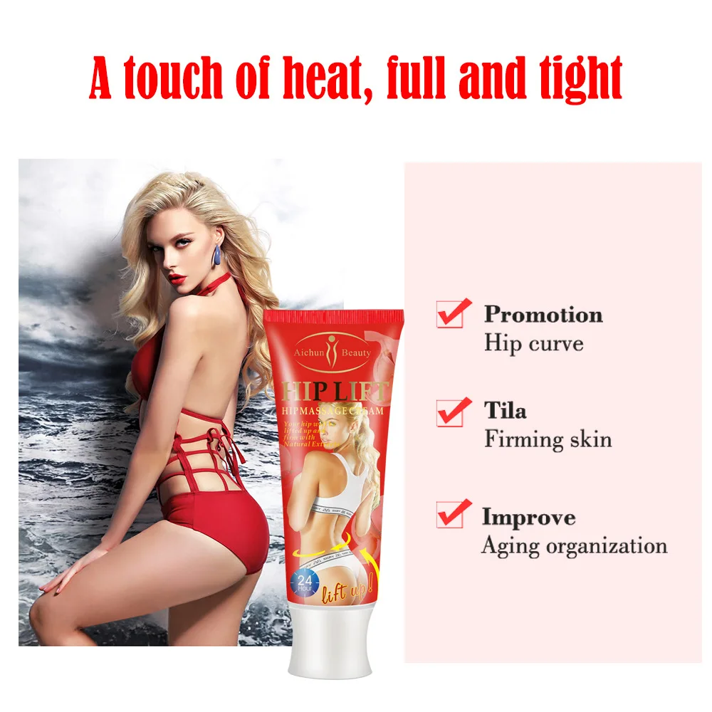 Крем для массажа и увеличения ягодиц и груди Aichun Beauty Hot Sale Hip Lift Up Massage Cream Big Ass Breast Buttocks Enlargement Butt Tool.