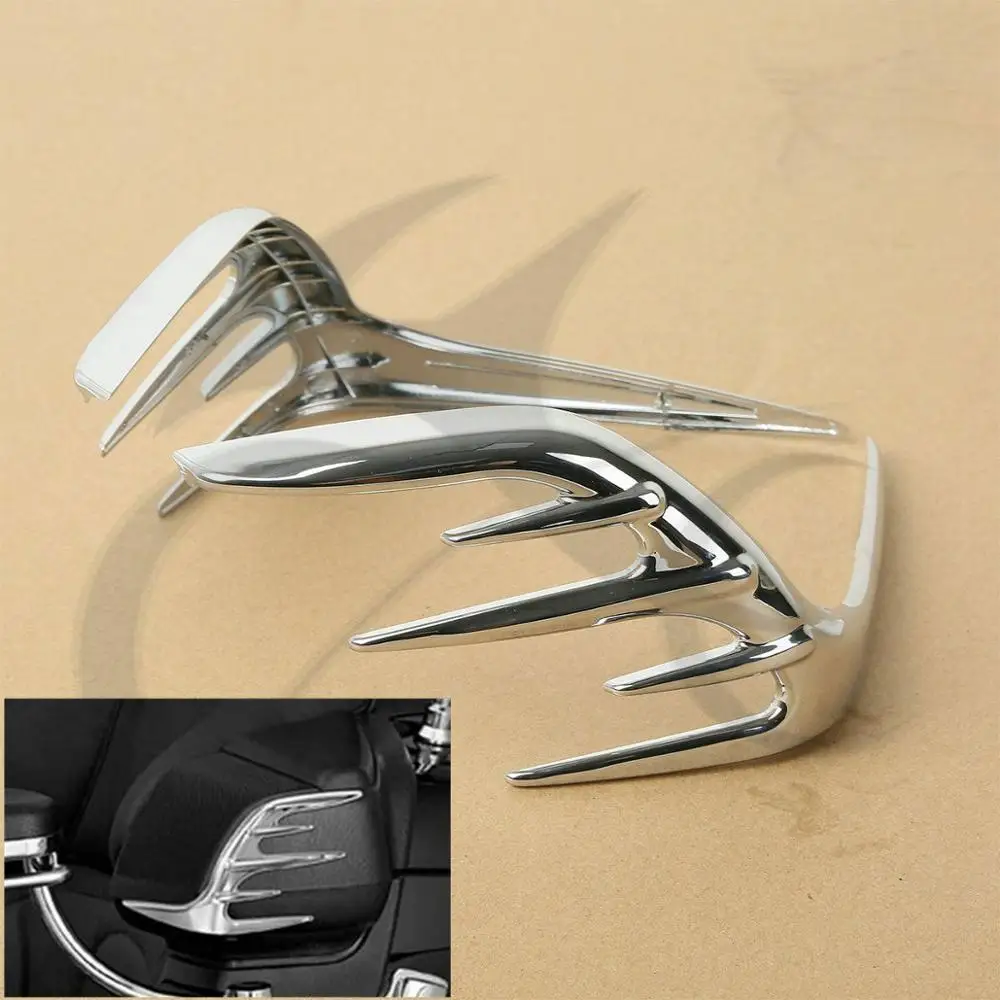 Мотоциклетный хромированный пассажирский задний динамик внешняя отделка для Honda