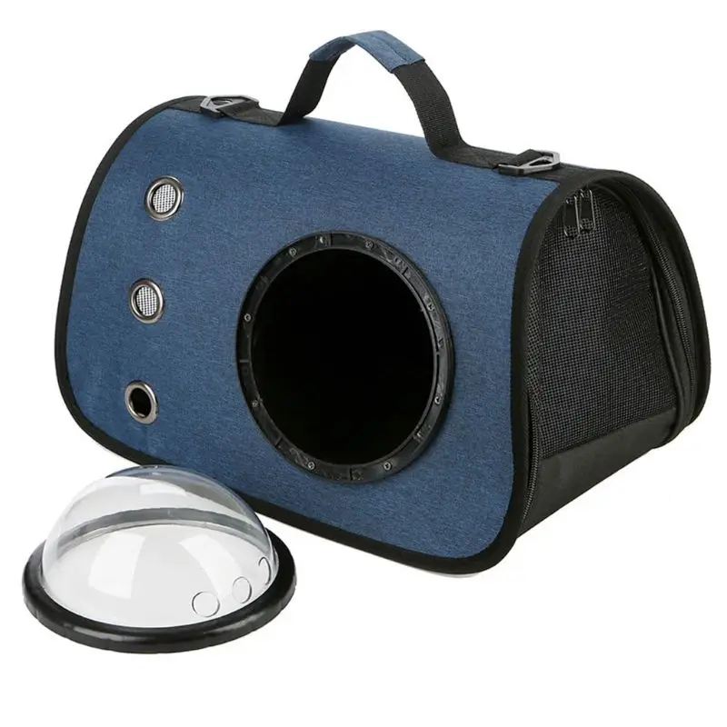 

Travel Bubble Shoulder Bag Pet Puppy Travel Carriers Mesh Breathable Carrier