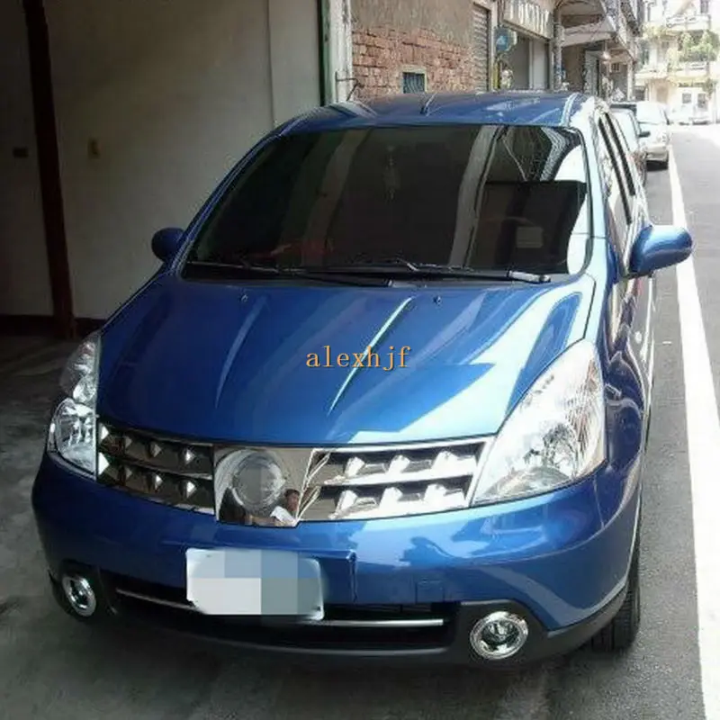 

July King 18W 6LEDs H11 LED Fog Lamp Assembly Case for Nissan Grand Livina 2007-2012 Livina 2013-17, 6500K 1260LM LED DRL