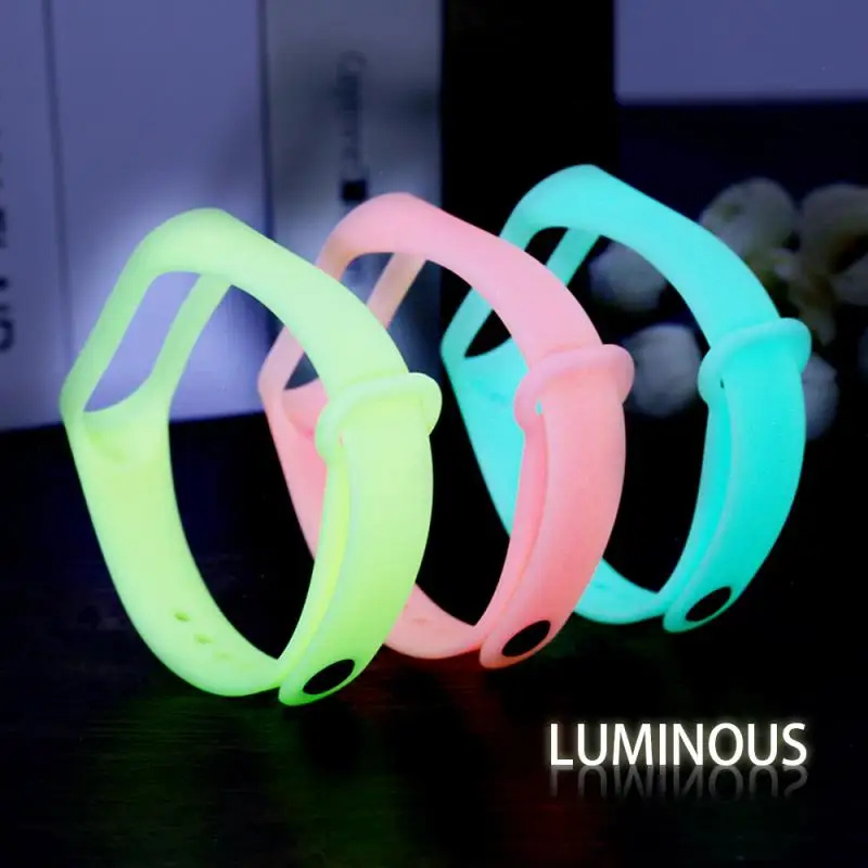 

For Xiaomi Mi Band 3 Bracelet Wrist Strap Watch WristBand Replacement Fashion Luminous