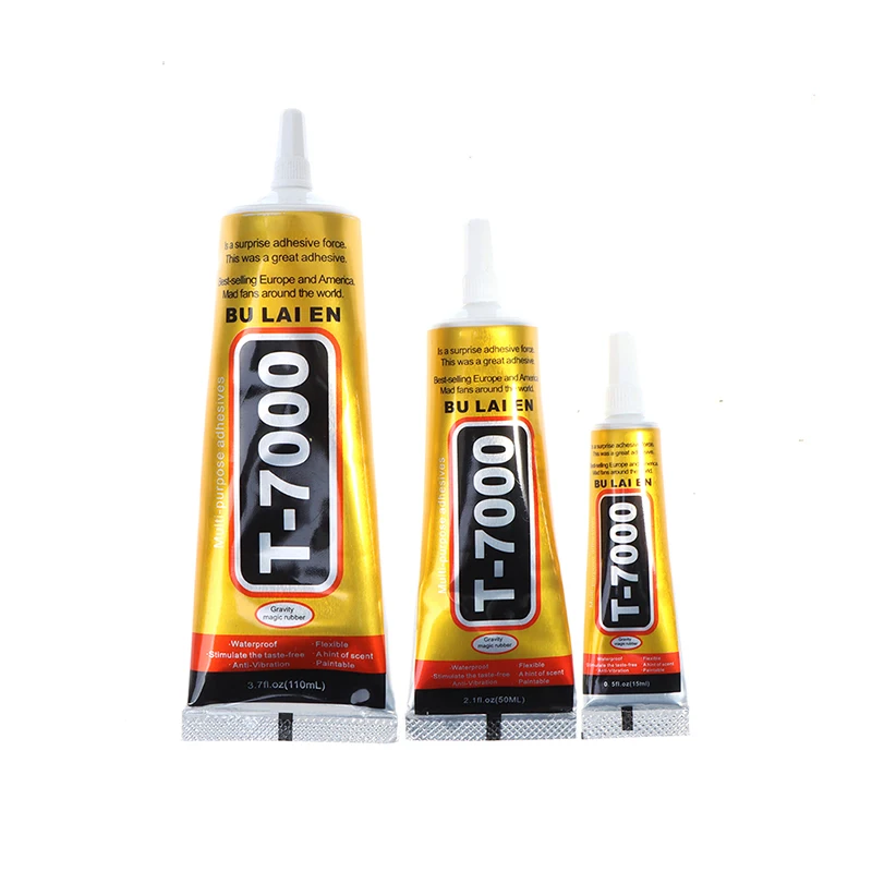 

1 шт 15/50/110 мл T-7000 клей T7000 многоцелевой клей эпоксидной смолы для ремонта сотовых телефонов ЖК-дисплей сенсорный Экран супер своими руками сд...