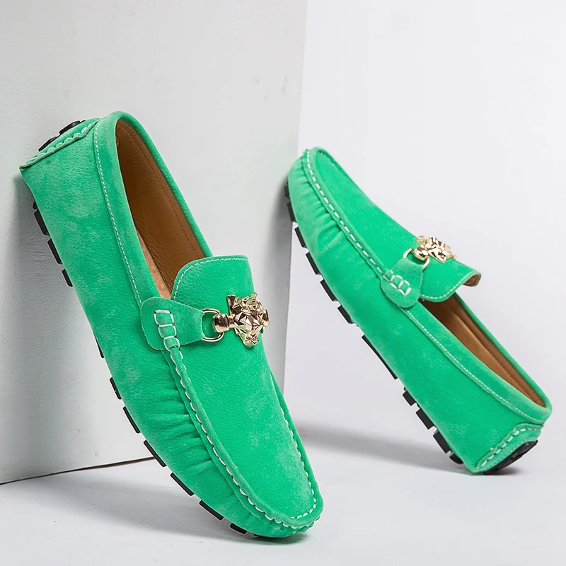 

Новинка 2021, мужская обувь, модные повседневные лоферы, мужские мокасины, удобная мягкая обувь для вождения