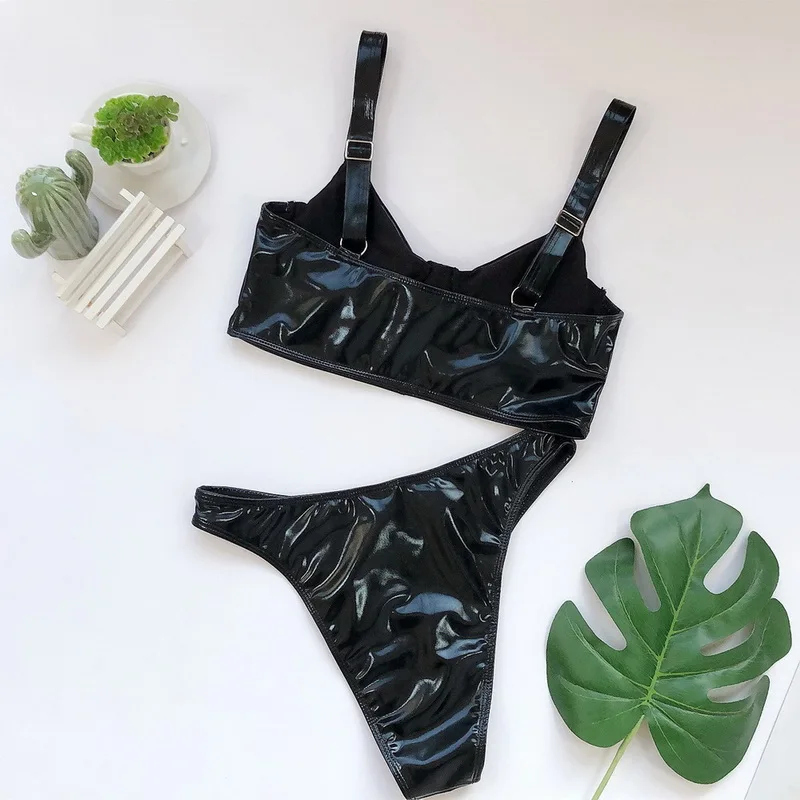 Новый сексуальный комплект бикини с высокой посадкой Женский Модный Купальник