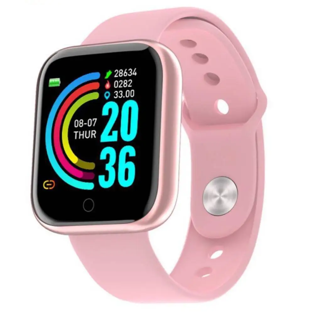

New Y68 smart bracelet sports step counter intelligent wristband Adult blood pressure heart rate monitoring