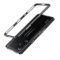 aluminum metal bumper frame slim cover phone case for xiaomi poco f3 gt 5g game case