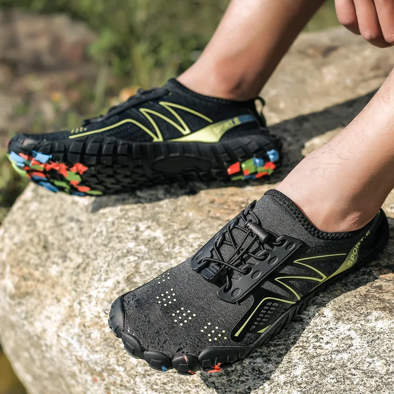 Treking Shoes Hiking Shoes Woman Man Shockproof Quick Dry Upstream Water Outdoor Sports Comfortable Climbing Sneakers Aqua Soft