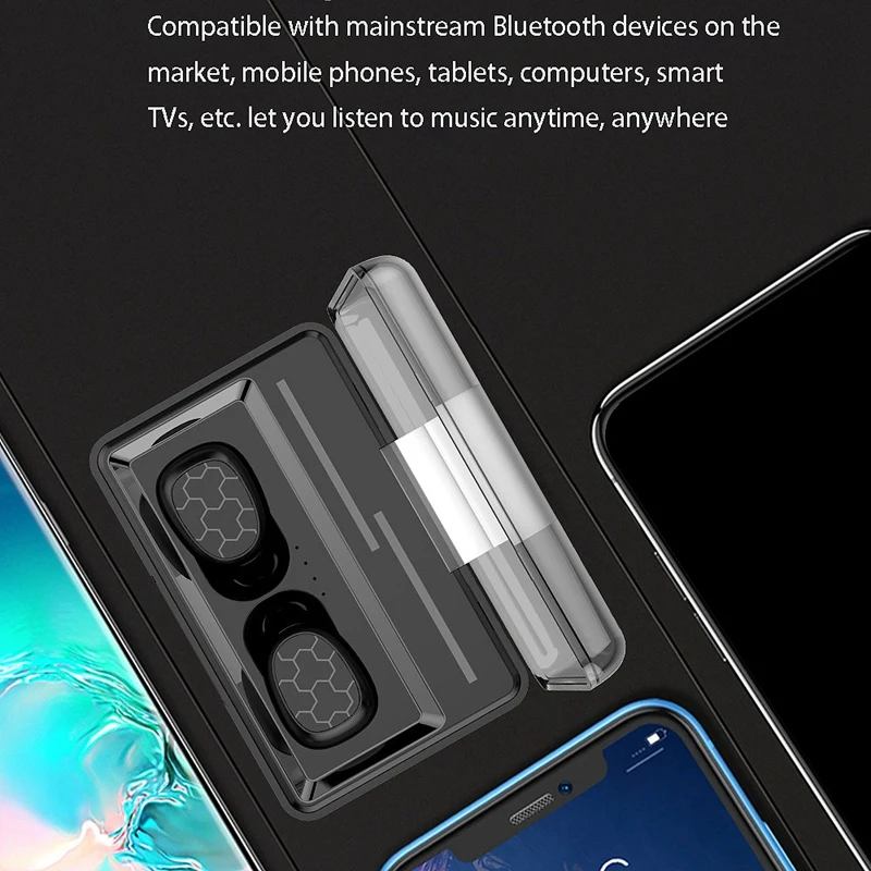 Мини Bluetooth 5 0 наушники многофункциональные с одной кнопкой дизайн беспроводные