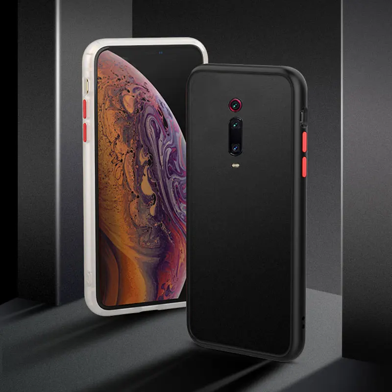 Матовый чехол для телефона Xiaomi Mi 8 9T Pro Мягкий защитный из ТПУ 9 A3 CC9|Бамперы| |