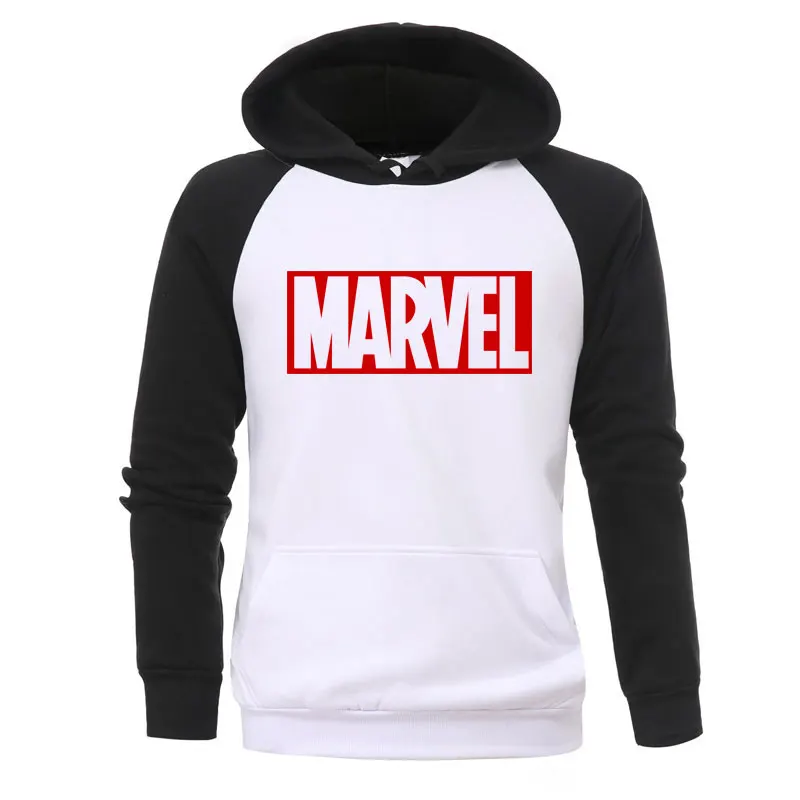 Универсальная Толстовка marvel в стиле хип-хоп уличная одежда толстовка для