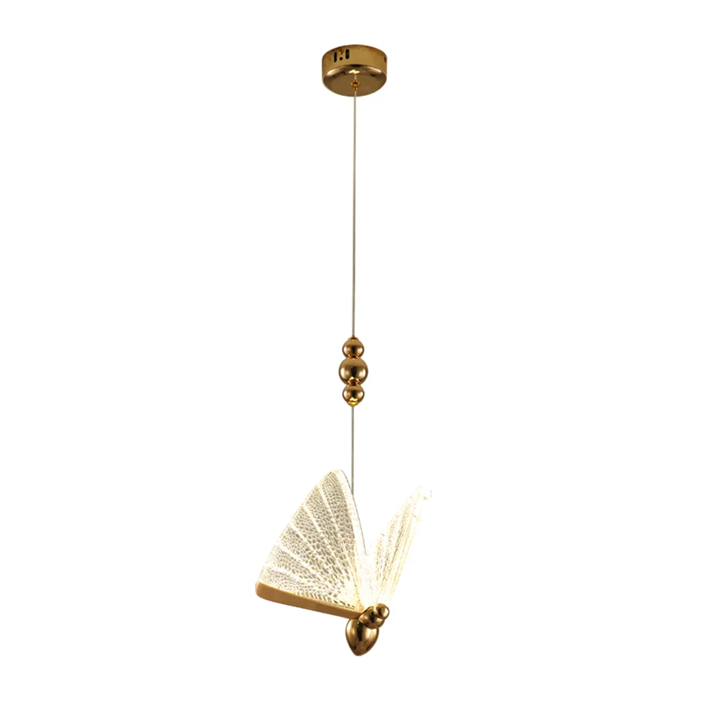 Modern Creativity LED Butterfly Chandeliers For Bedroom Bedside Decoration Living Room Indoor Light Lamps Fixtures