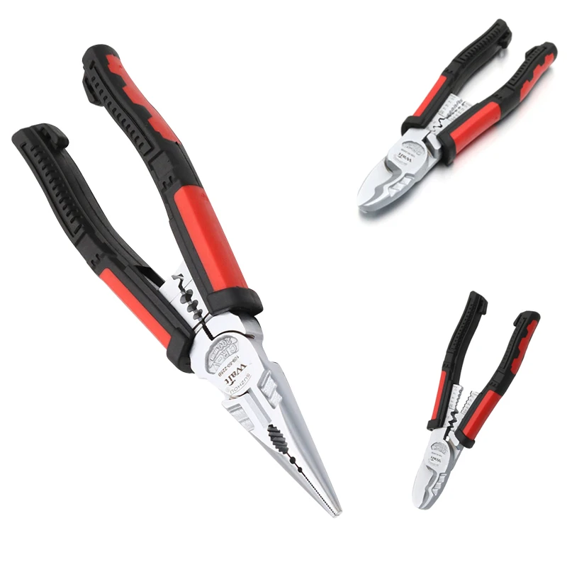 

Многофункциональные плоскогубцы для зачистки и резки медных и алюминиевых кабелей, 7 в 1