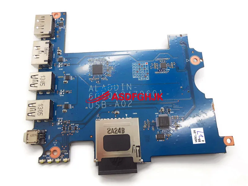 para hp Elitebook 8770w Placa Usb 6050a2479601 100% Tesed ok Placa-mãe para notebook