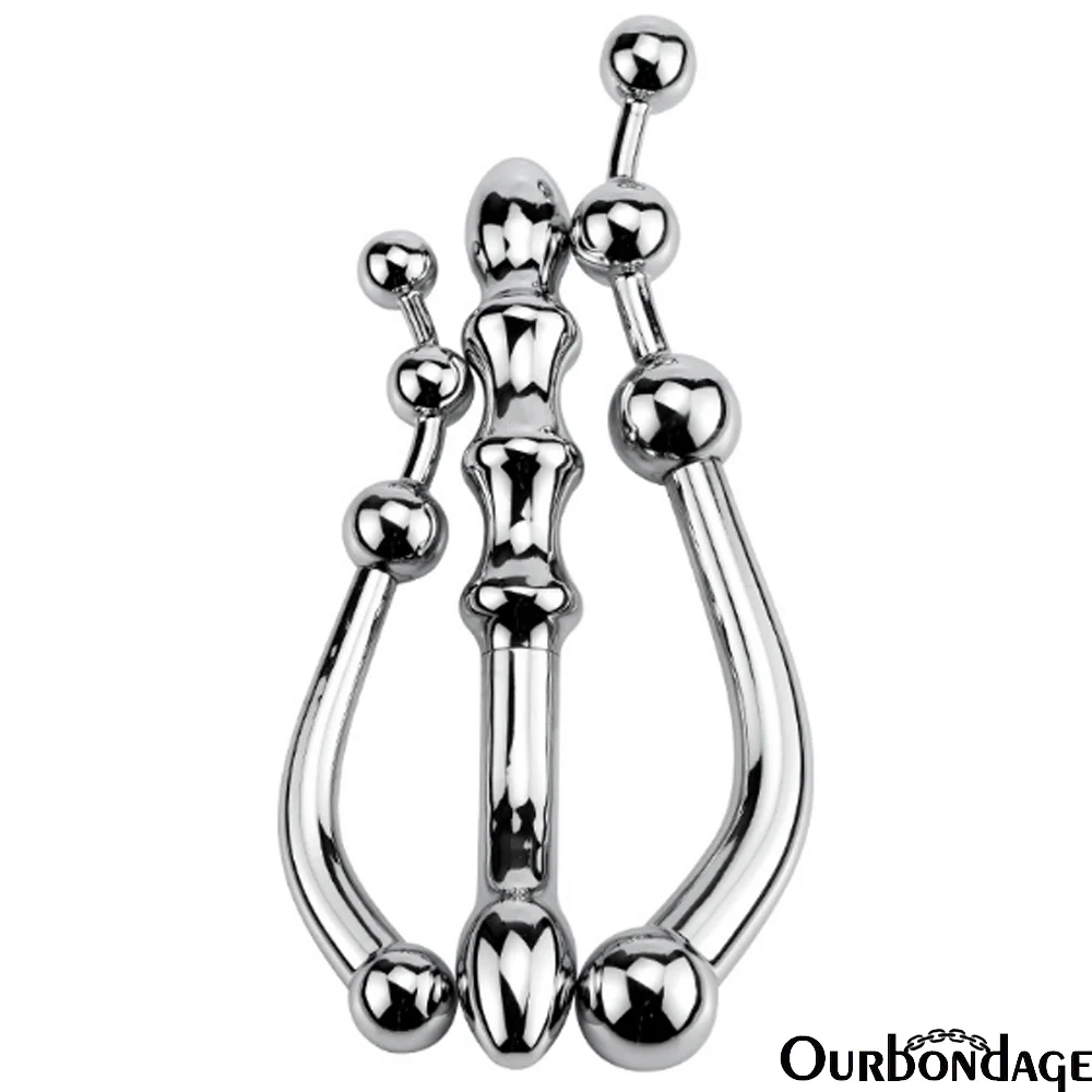 Анальная пробка из нержавеющей стали в виде змеи для мужчин женщин массажа