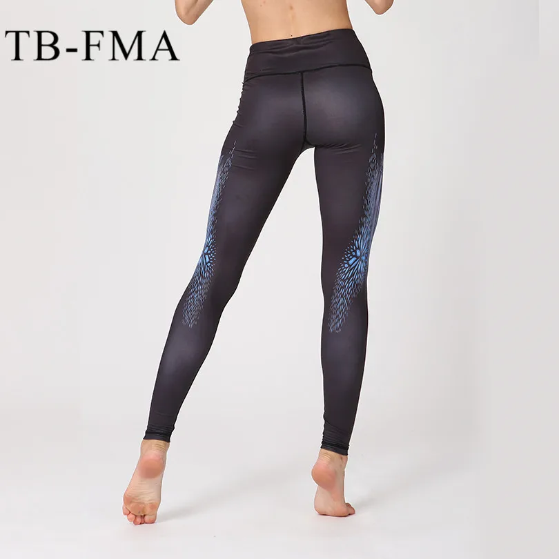 

Yoga Pants Sports Tights Female Fitness Leggings Print Pants Tights Gym Clothes Athletic Leggings Running Tights Women Yoga