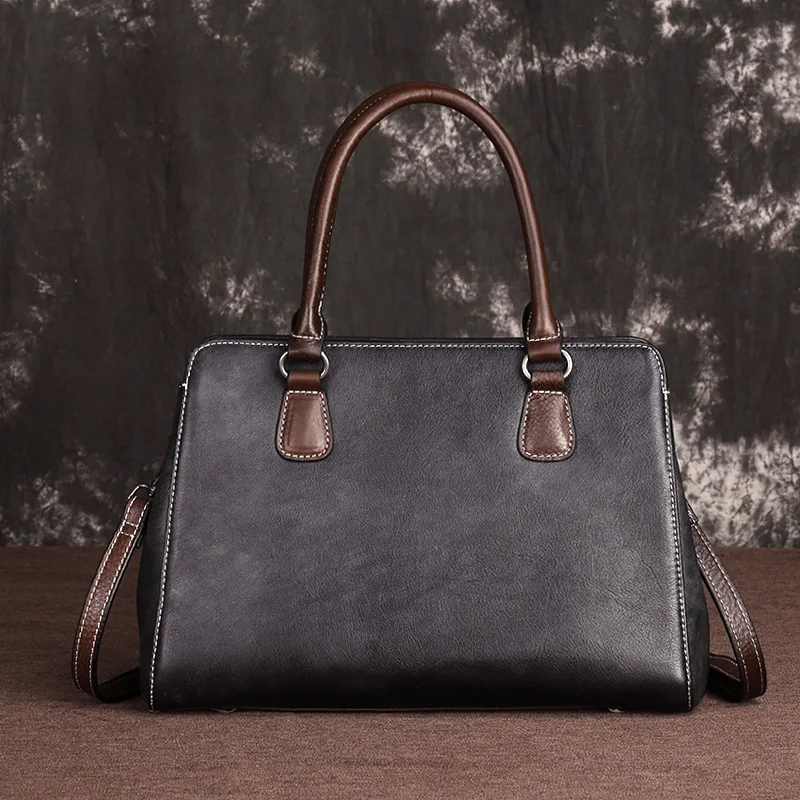 Женская сумка хобо из натуральной кожи с верхней ручкой|Сумки ручками| |