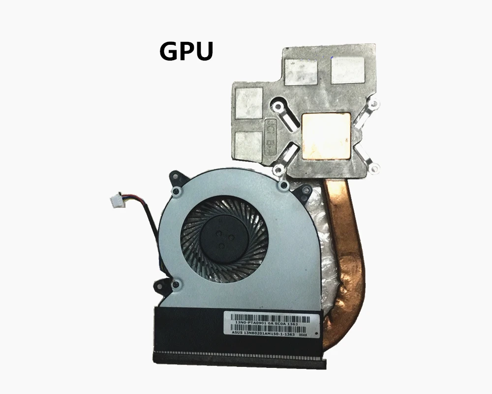 

Tested Original Laptop/Notebook CPU/GPU cooling Radiator heatsink&Fan for Asus N750 N750J N750JK N750JV