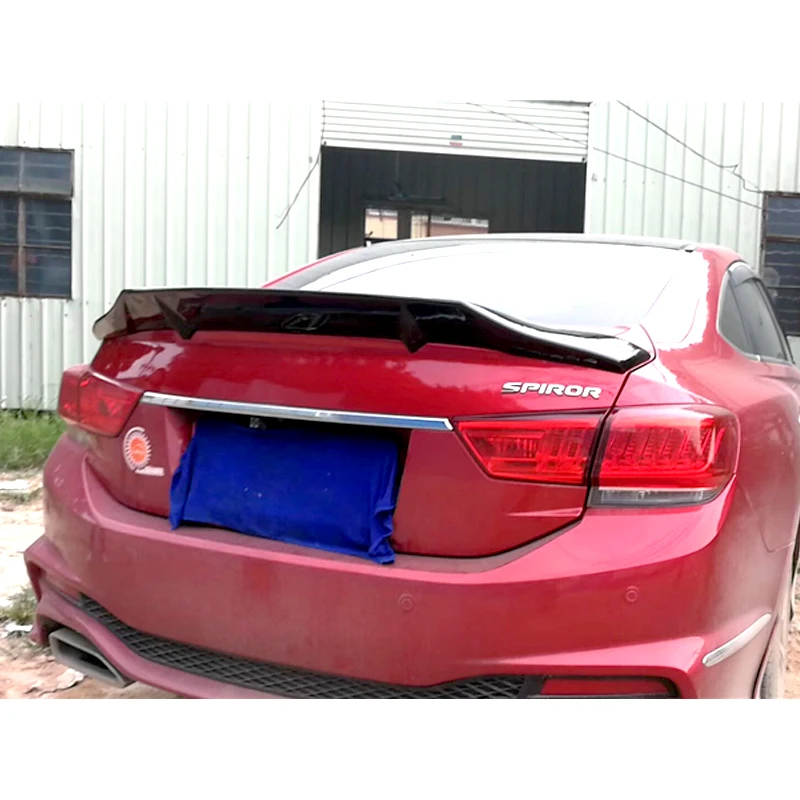 Автомобильный багажник спойлер FRP из углеродного волокна авто задний Багажник